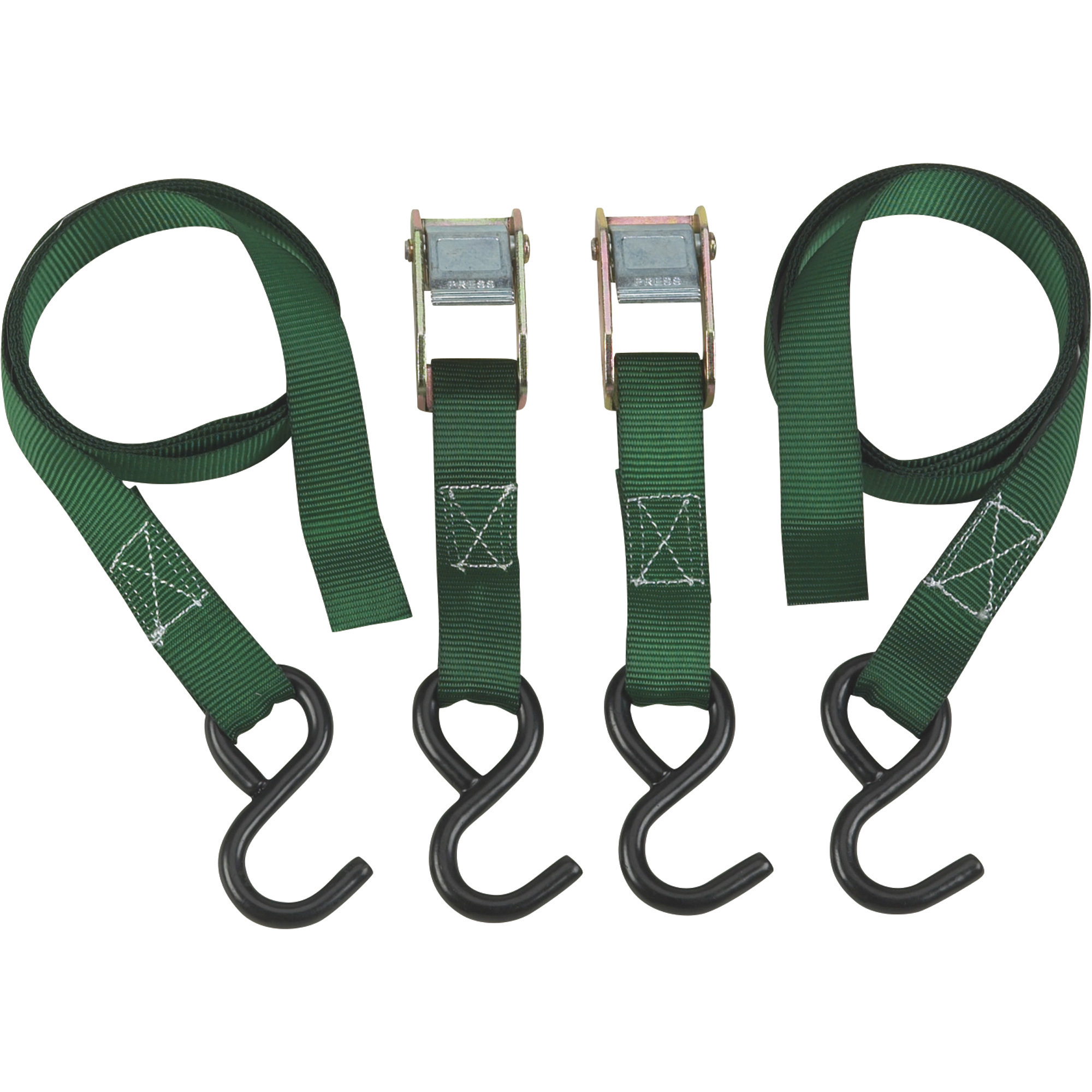 SmartStraps Cambuckle TieDowns — 1in. x 6ft. Each, 2 Pack, 1200Lb. Capacity, Model 136